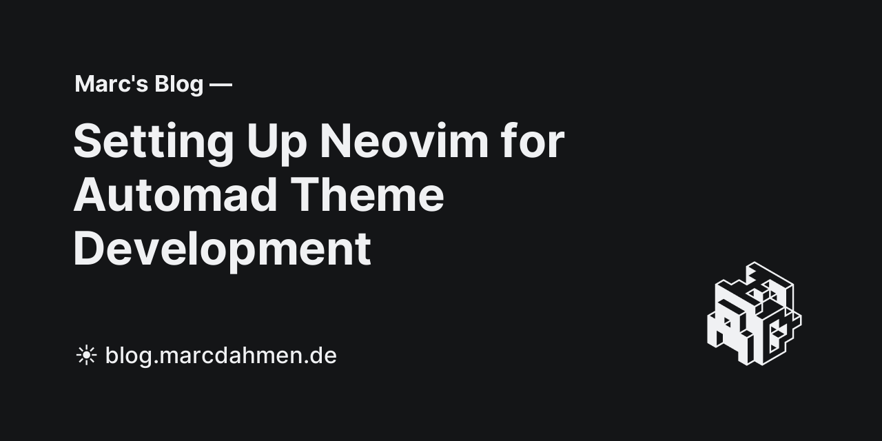 Setting Up Neovim